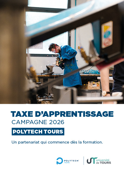 Taxe apprentissage 2026 Polytech Tours